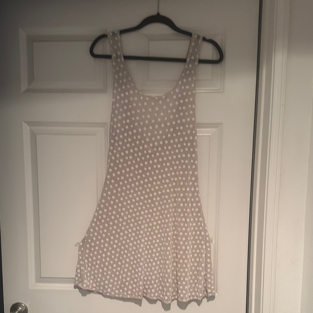 Newport Cream Polka Dot Dress